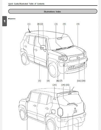 suzuki xbee 2020 2021 & 2022 owners manual in english (jdm)
